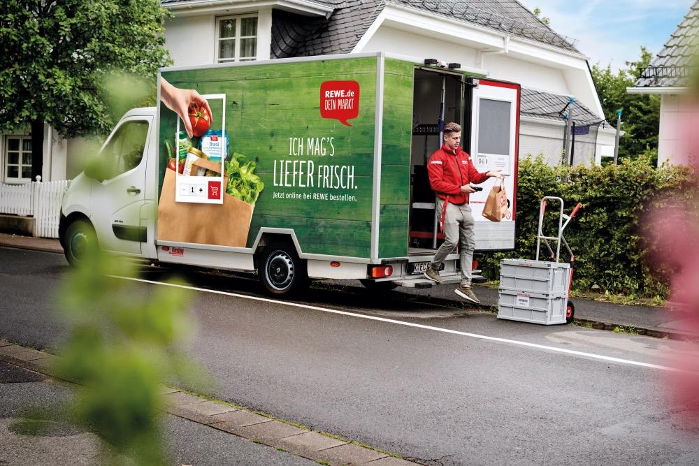 REWE Lieferservice LKW