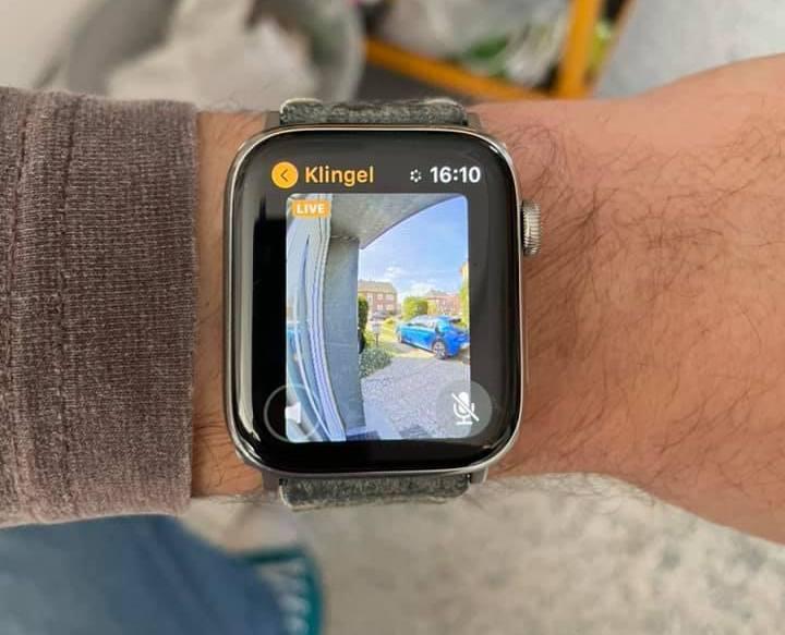 Logitech Circle View Apple Watch Türklingel