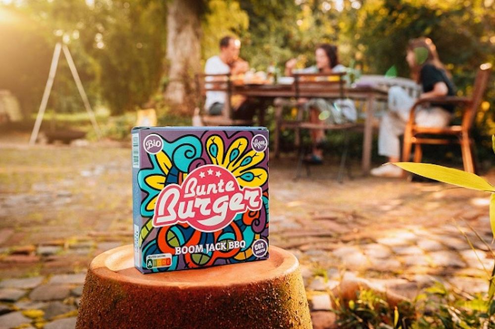 Bunte Burger Boom Jack BBQ aus der leckersten Idee Deutschlands