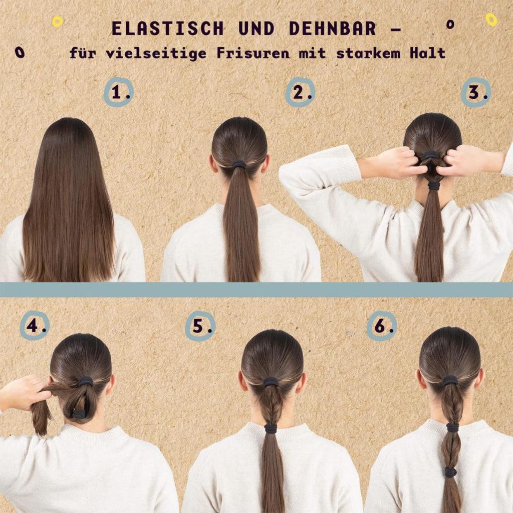 Anleitung Haargummis von Fairhair