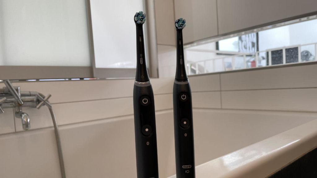 iO8 vs iO 9 Oral-B Zahnbürsten