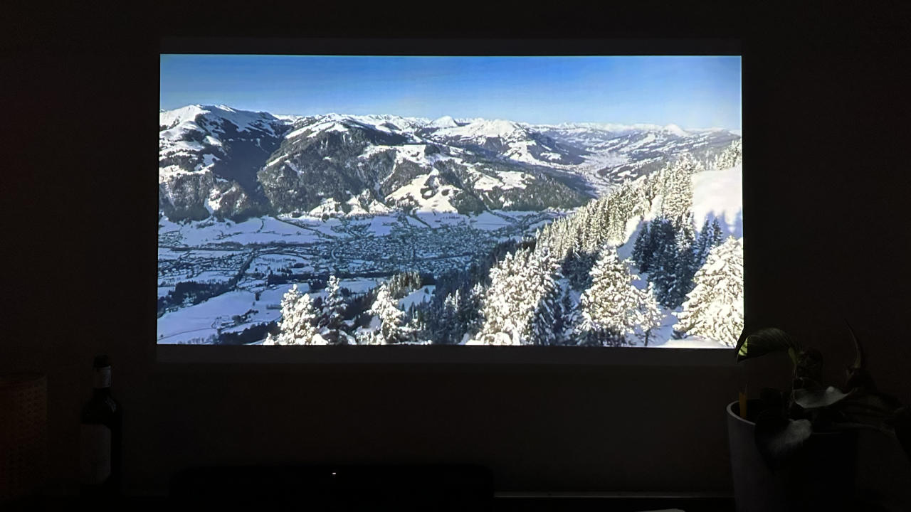 Anker Nebula Capsule Max Beamer Bildqualität