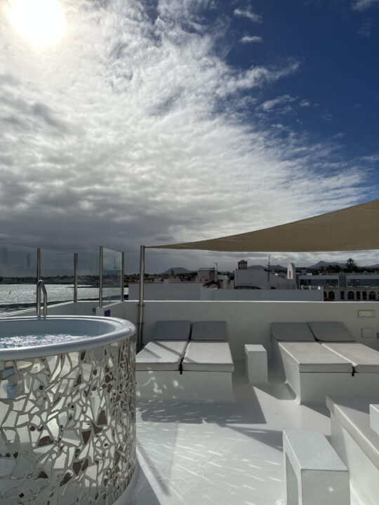 Dachterrasse mit Jacuzzi Avanti Boutique Hotel Fuerteventura