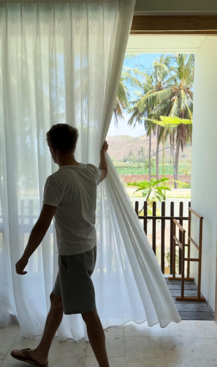 Boni Beach Hotel Balkon oben