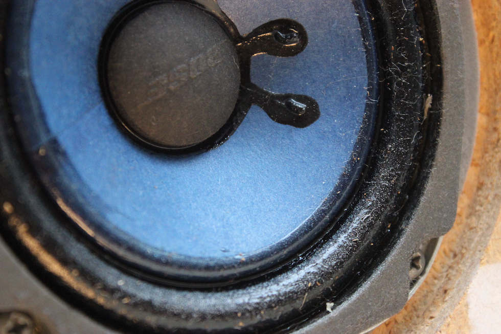 Bose 901 II loudspeaker with fabric surrounds