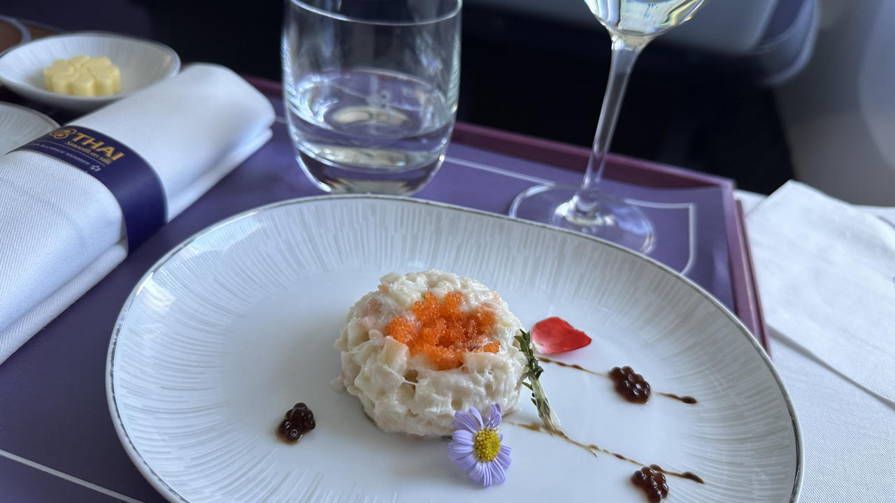 Menü Business Class