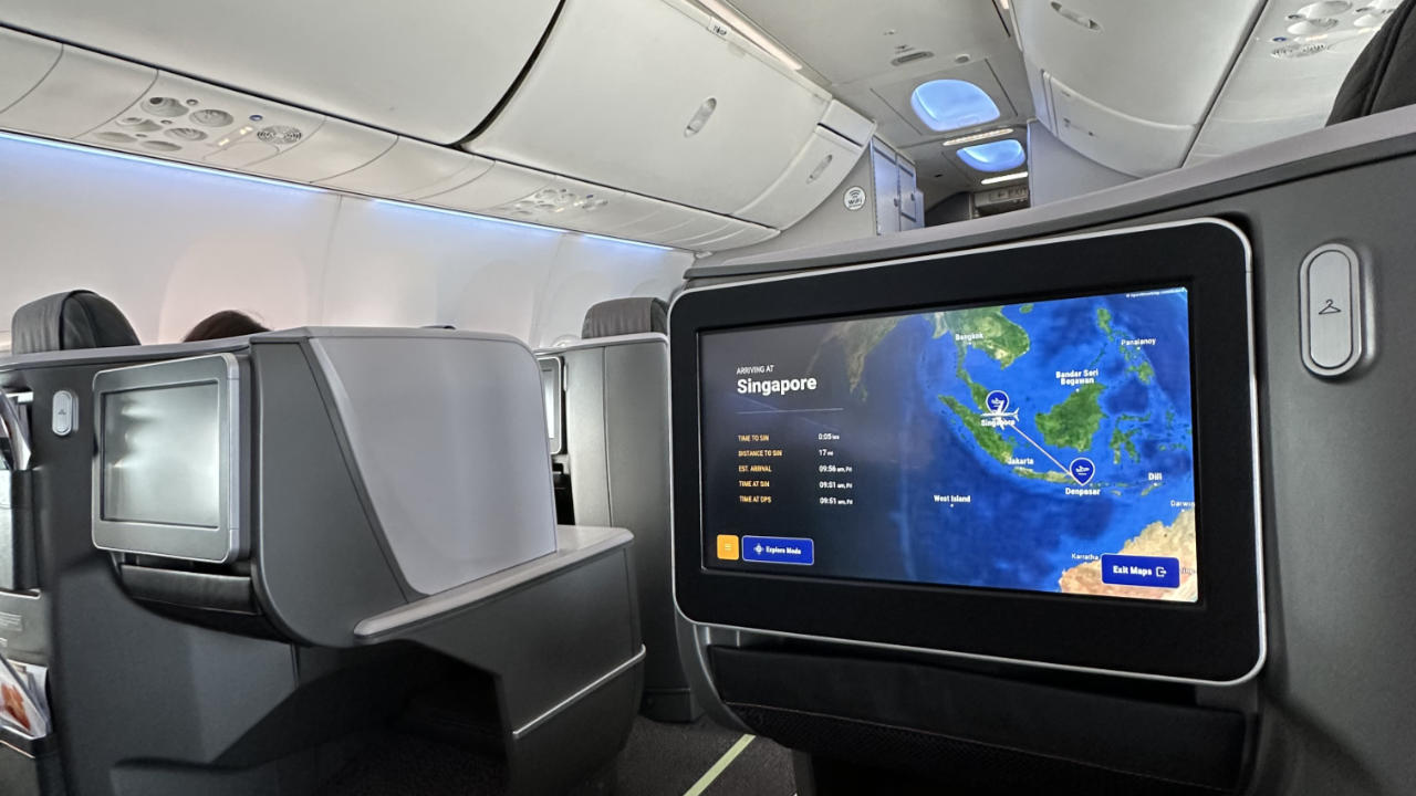 Business Class Thai Airways