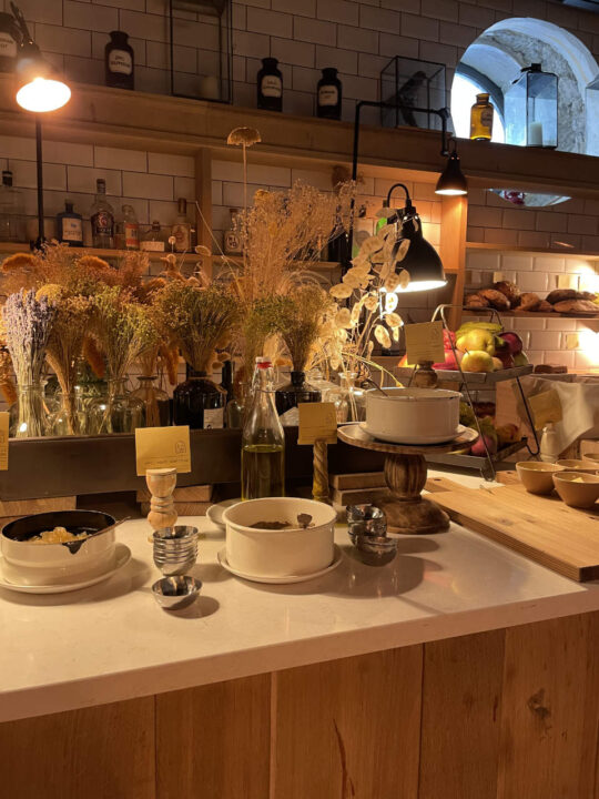 Cervo Hotel Frühstück Buffet