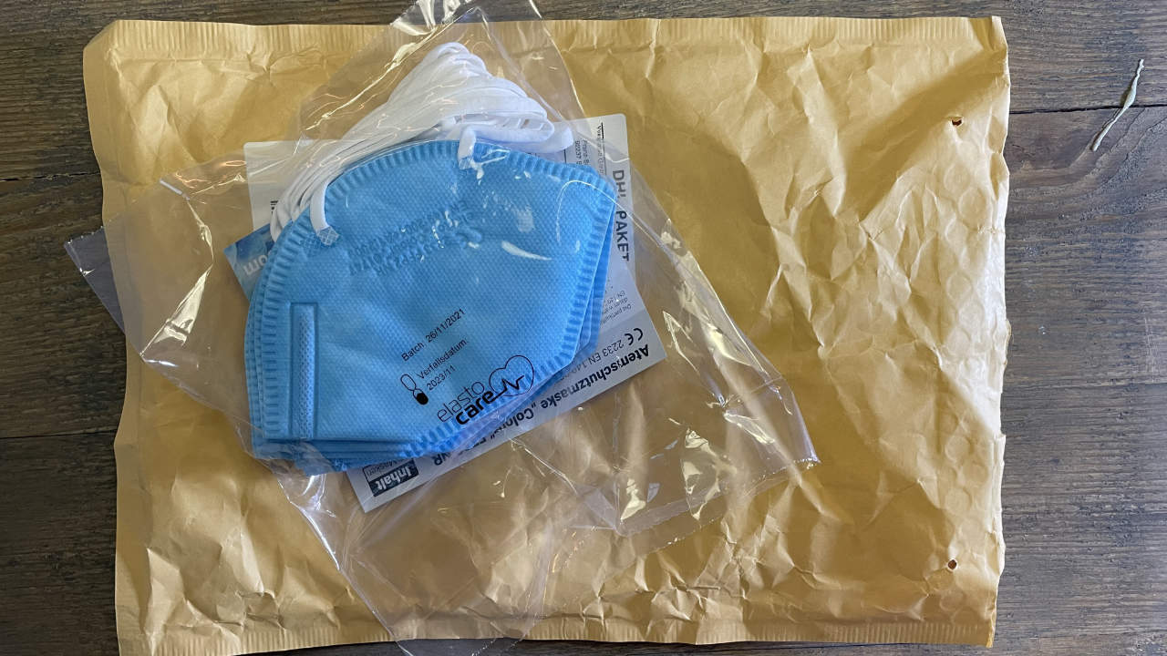 FFP2 elasto Verpackung