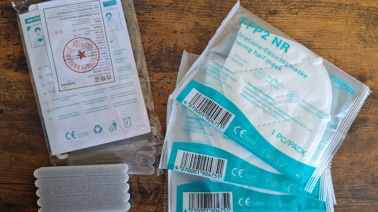 Europapa FFP2 Maske Test