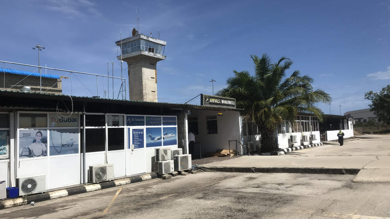 Flughafen Terminal Sansibar