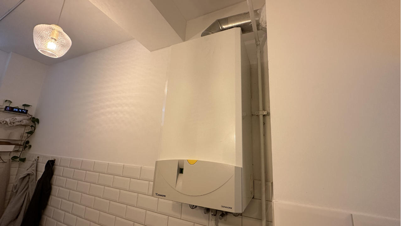 Gastherme mit mobiler Klimaanlage gefährlich