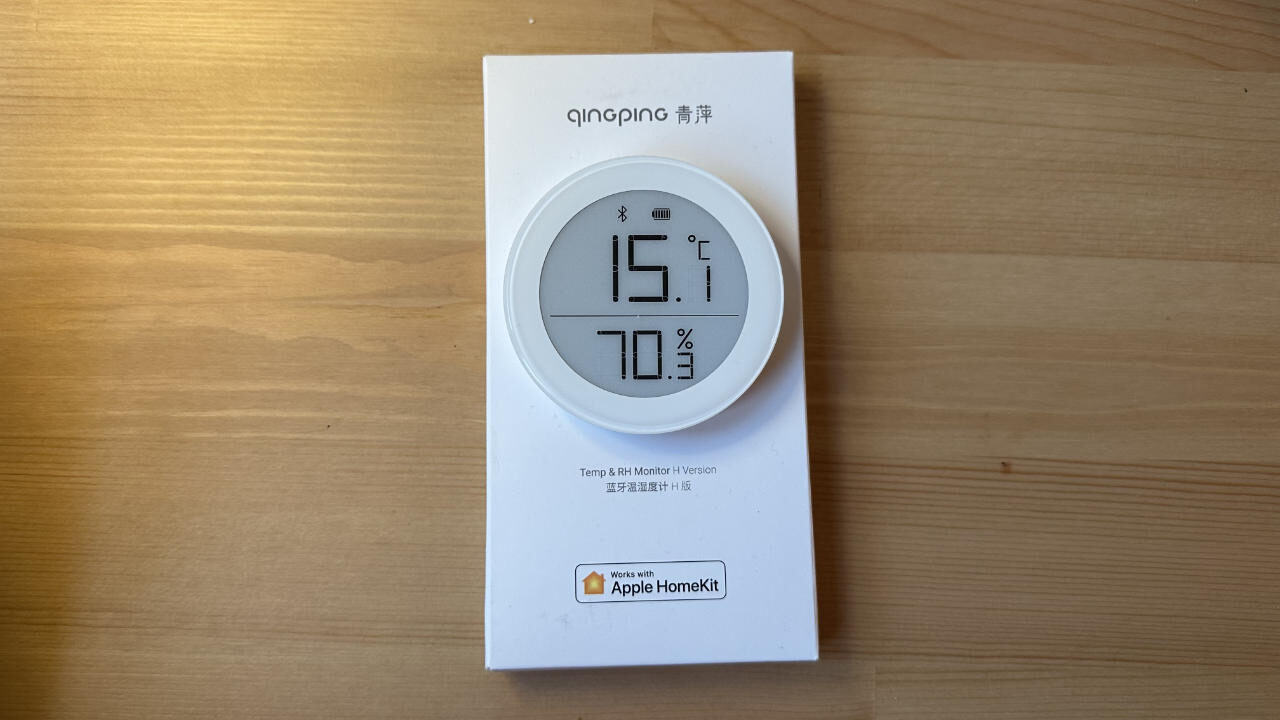 Qingping Hygrometer Homekit Apple