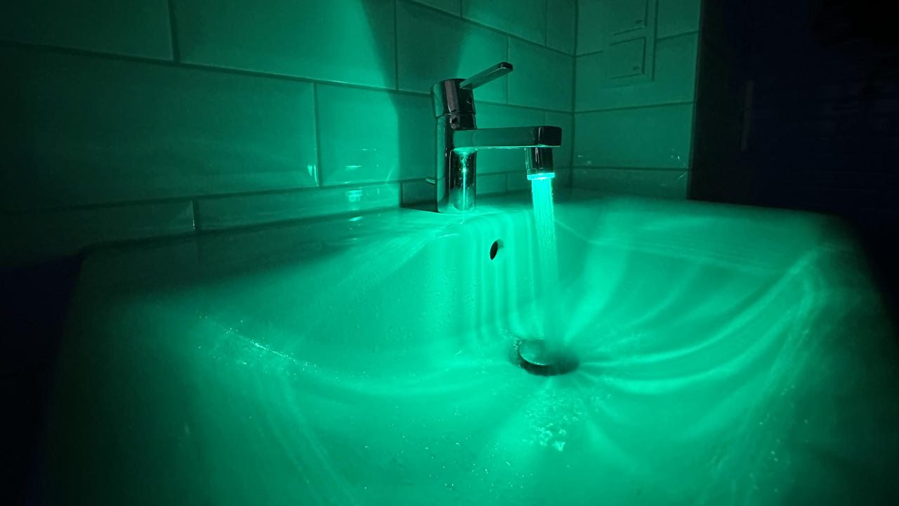 LED Wasserhahn Aufsatz Temperatur