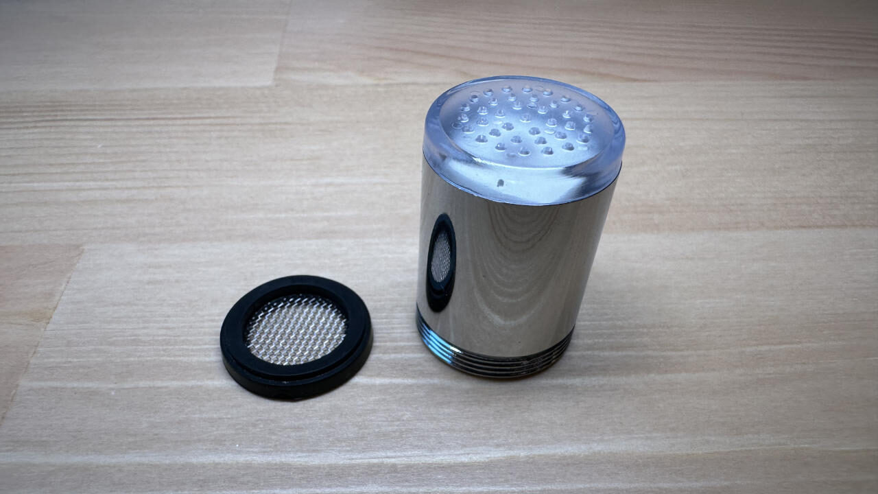 LED Wasserhahn Aufsatz mit Dichtung