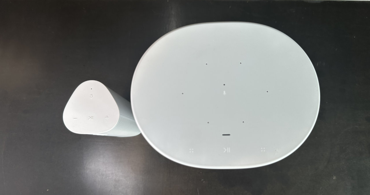 Sonos Move vs Roam Oberseite