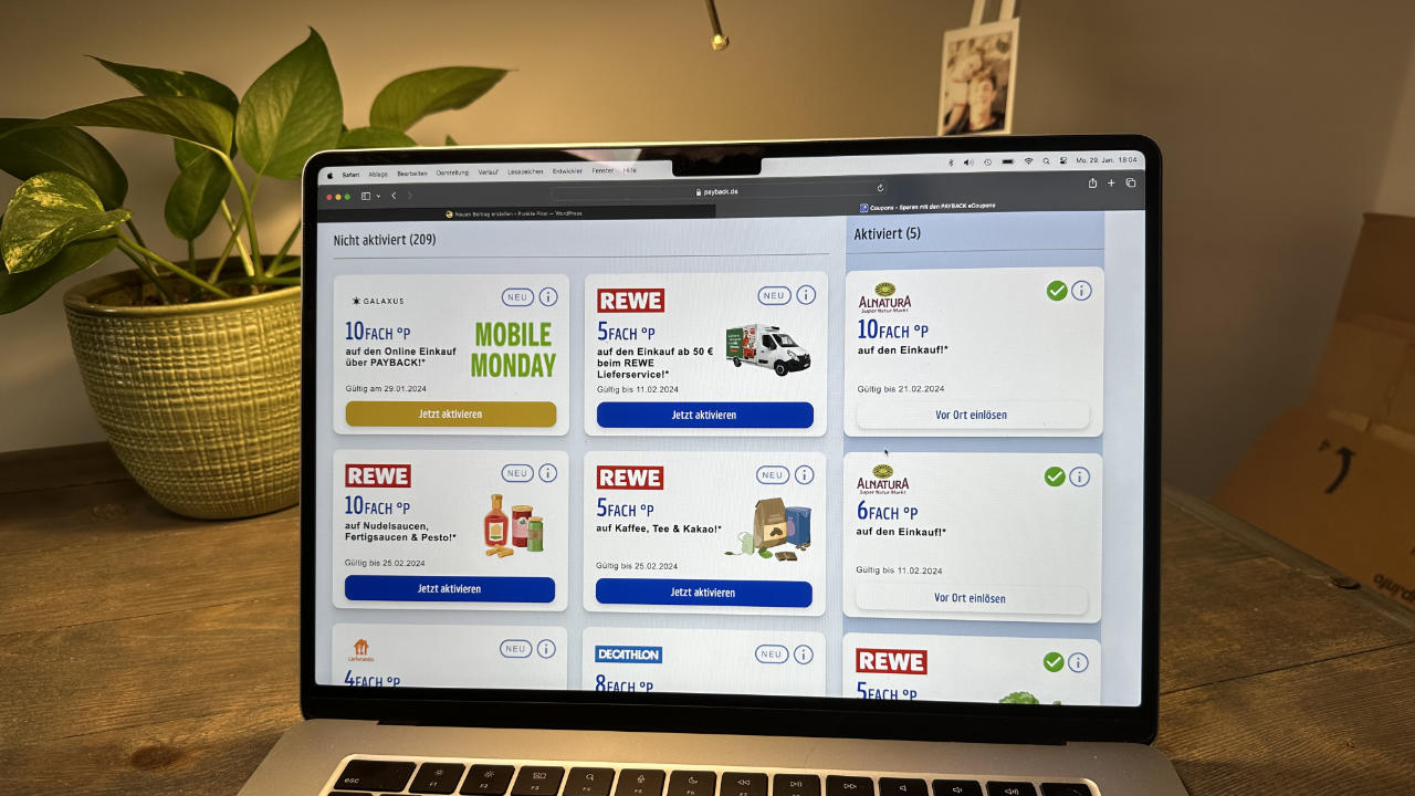 Payback Coupons Quellen