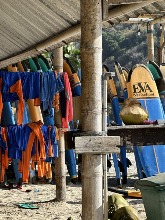 Surfschule am Selong Belanak Beach