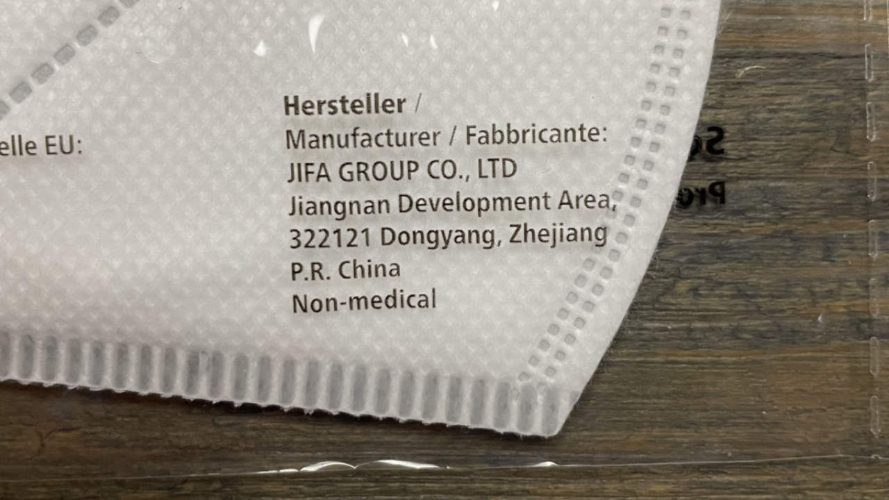Siegmund Care FFP2 Made In China