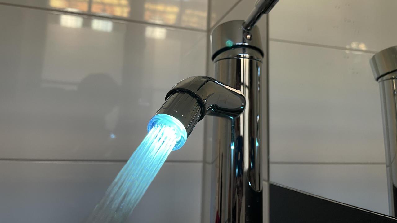 Wasser sparen Wasserhahn Aufsatz